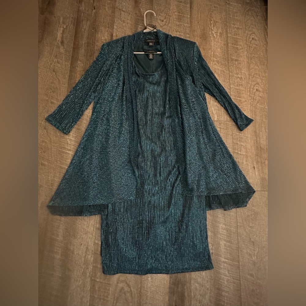 R&M Richards evening dress and jacket size 10
